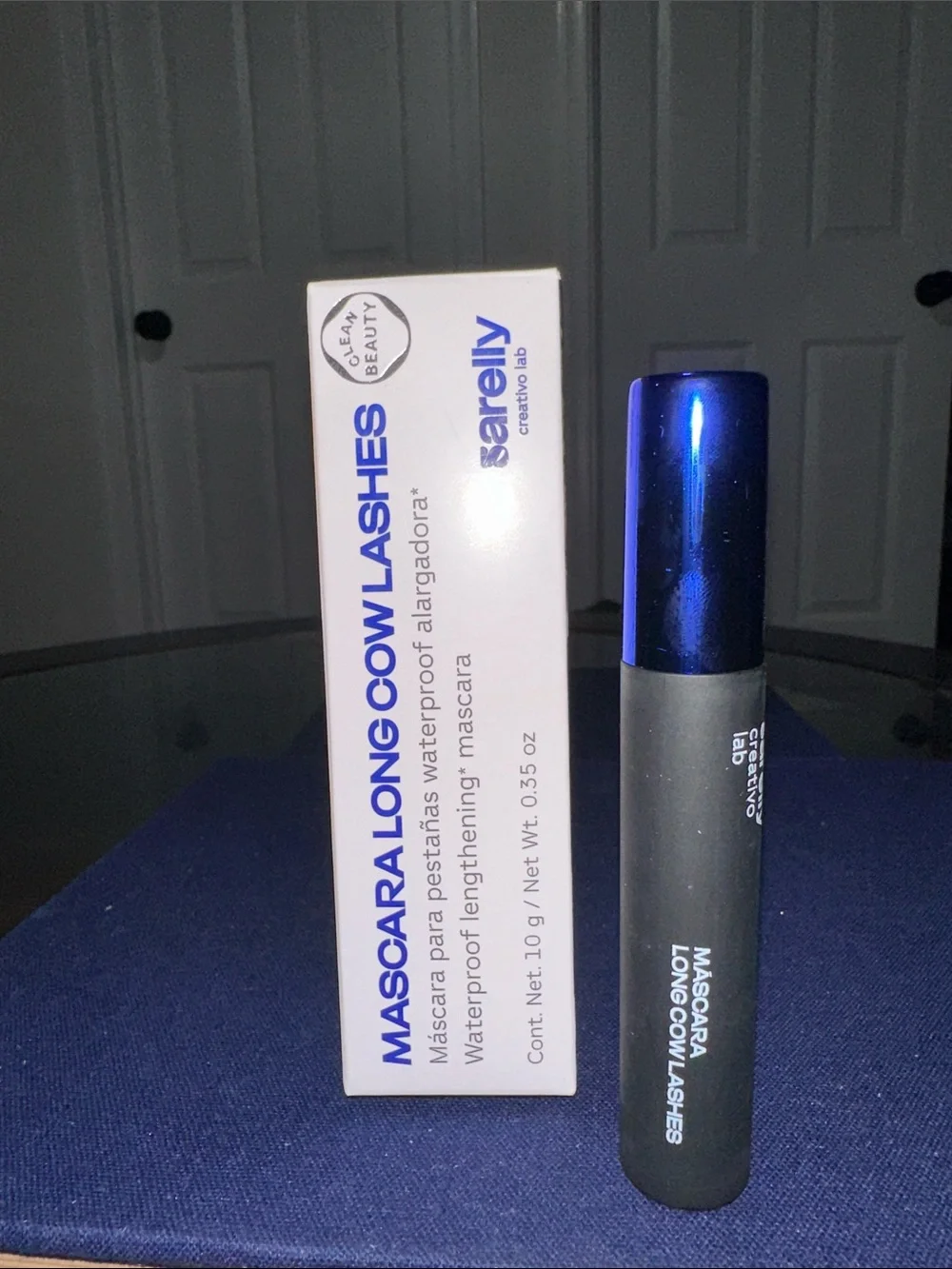 Sarelly Mascara Long Cowlashes - Black with Blue Cap
